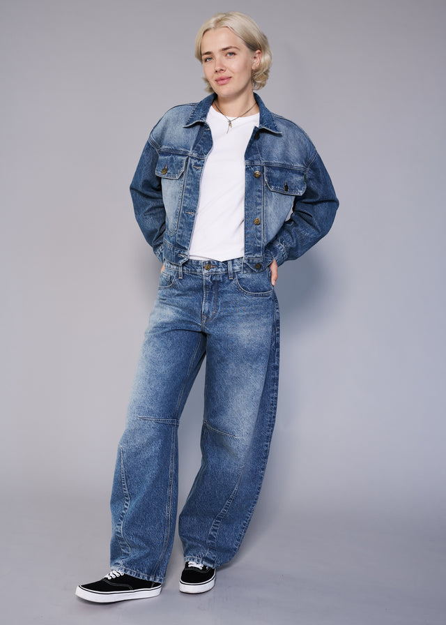 Winona Cropped Trucker