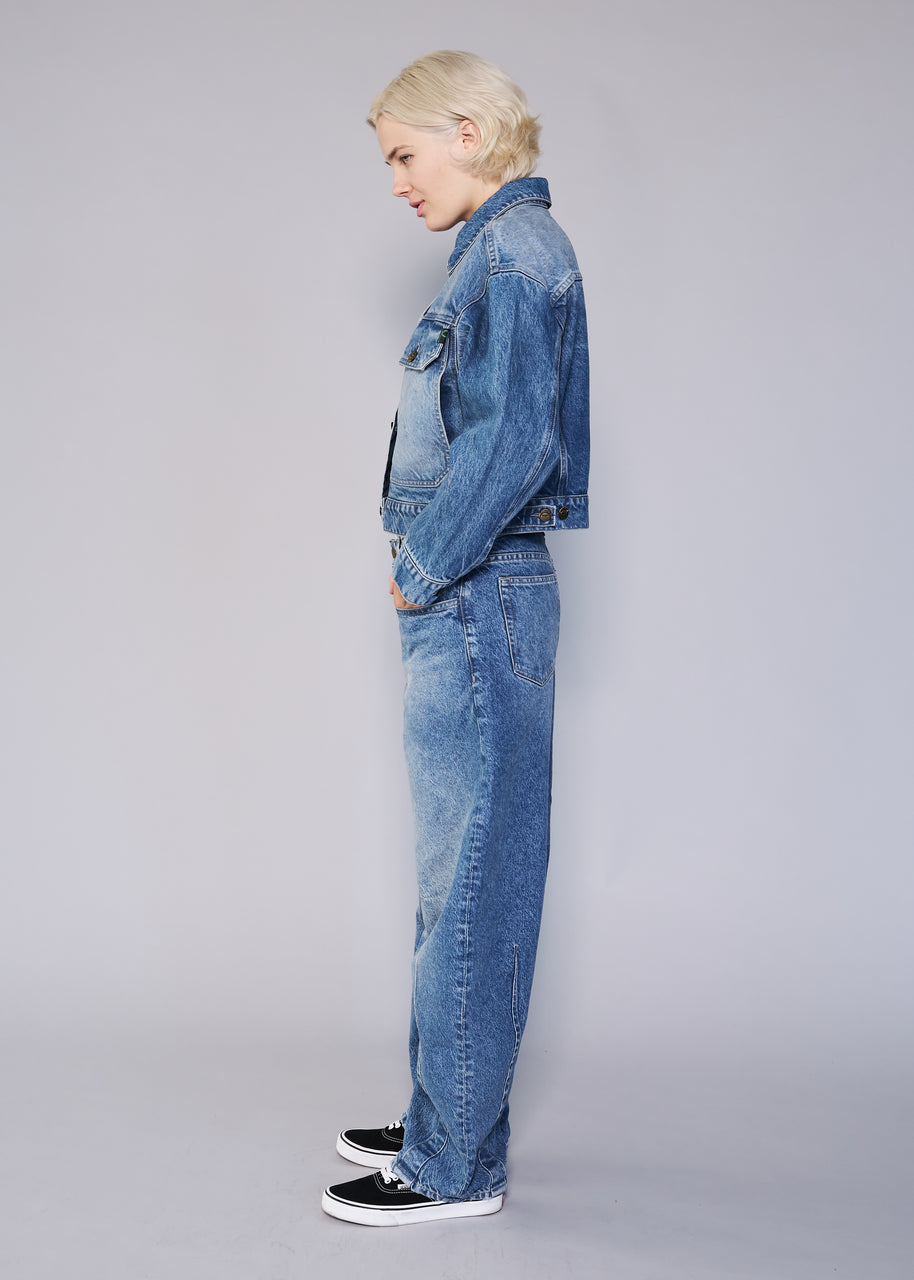 Winona Cropped Trucker