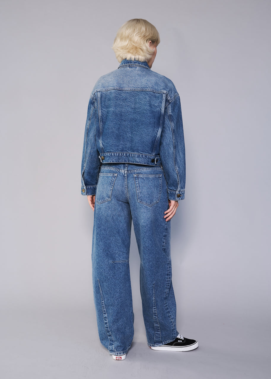 Winona Cropped Trucker
