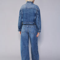 Winona Cropped Trucker