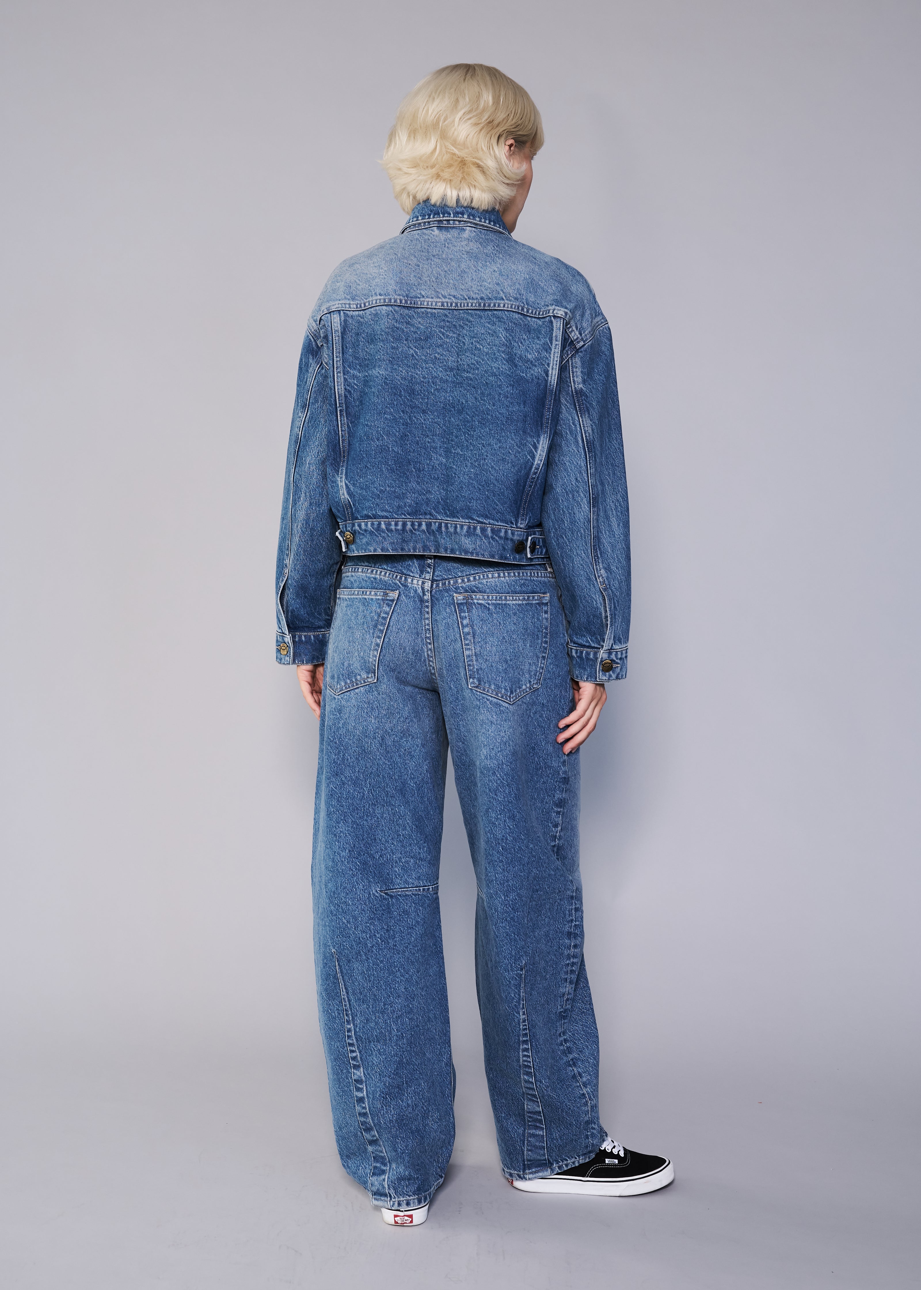 Winona Cropped Trucker