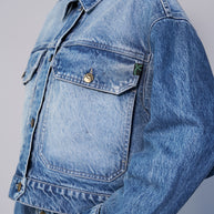 Winona Cropped Trucker
