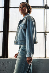 Winona Cropped Trucker