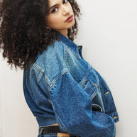 Winona Cropped Trucker