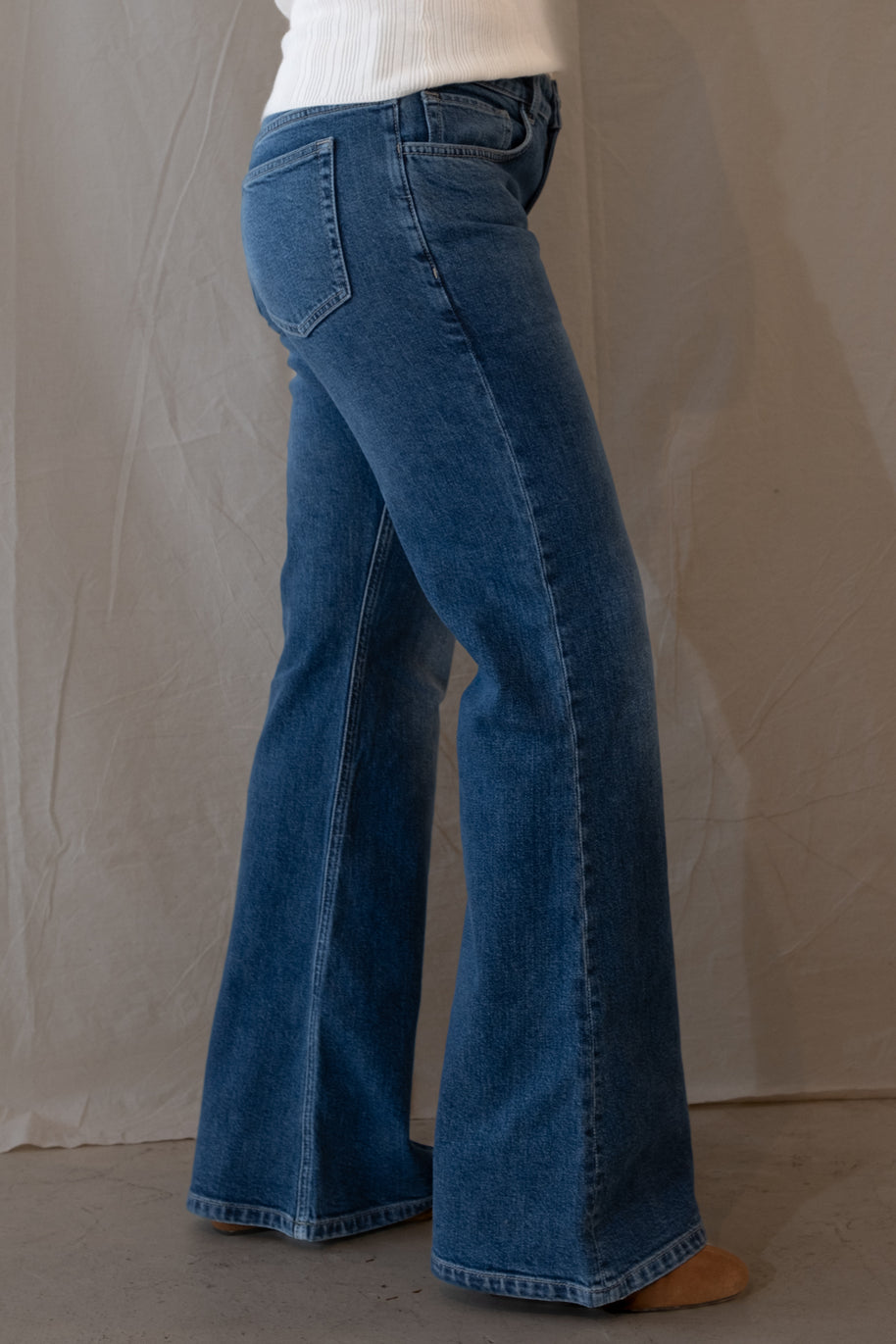 Katharine Low Rise Slim Flare