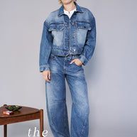 Winona Cropped Trucker